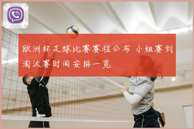 欧洲杯足球比赛赛程公布 小组赛到淘汰赛时间安排一览
